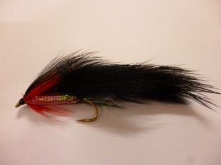 Size 8 Pearl Body Black red Zonker